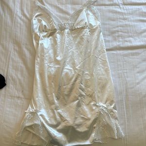 White Slip Dress